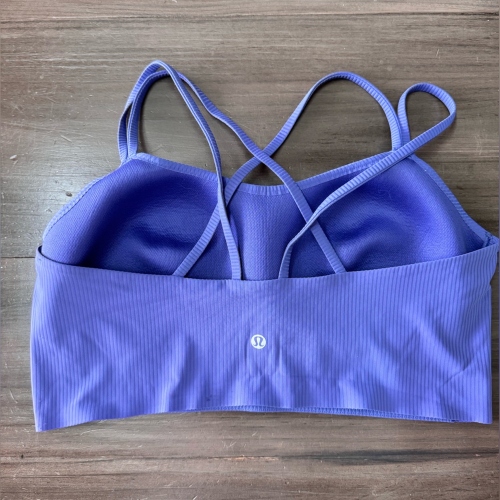 Lululemon Like A Cloud Longline Bra Light Support Women’s 8 - Picture 4 of 5